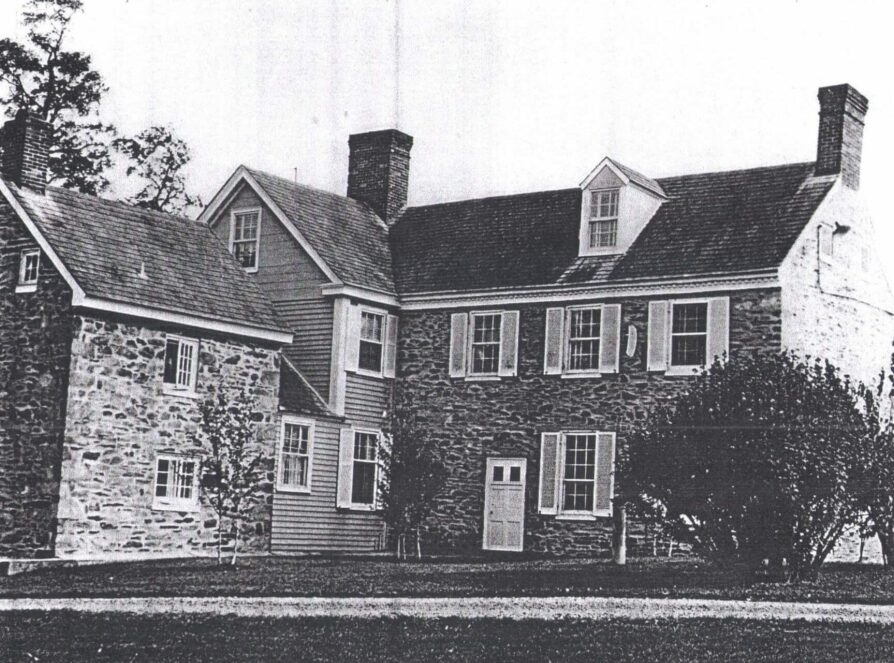 historic scene of back of house