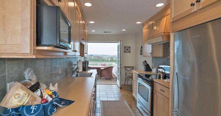 The Coop kitchen area